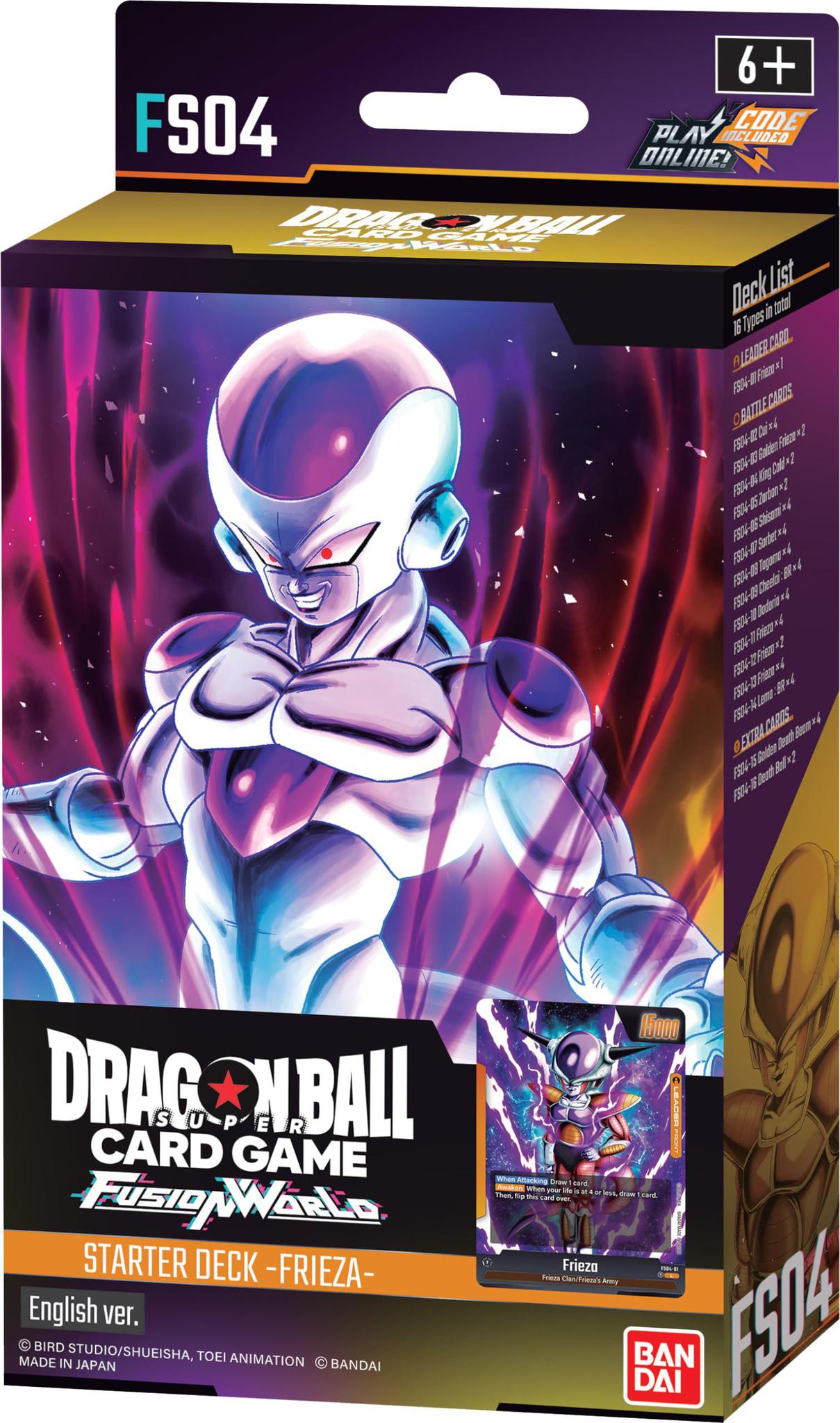 Dragon Ball Super Card Game: Fusion World Starter Deck | The Upkeep Games -  Michigan's Best Friendly Local Game Stores
