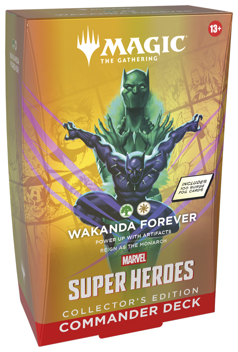 mtg marvel commander deck Magic: The Gathering Marvel Super Heroes Commander Deck