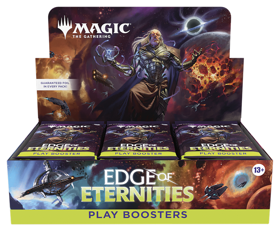 how many packs in a play booster box Edge of Eternities Play Booster Box | The Upkeep Games