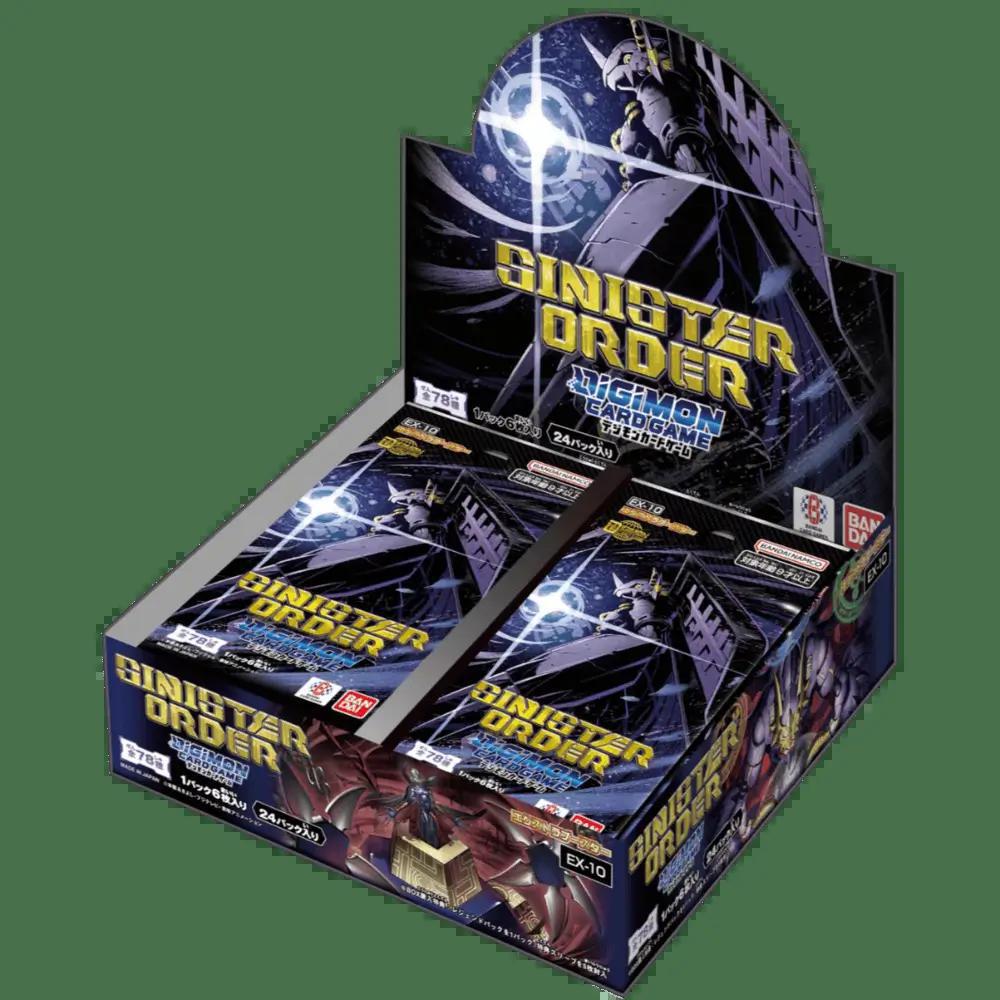 sinister order booster box Amazon.com: Sinister Order (EX10) Digimon Booster Box by Bandai : Toys &  Games main image 0