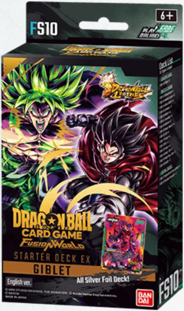 dragon ball super card game fusion world starter deck Dragon Ball Super Card Game Fusion World Start Deck Broly FS03