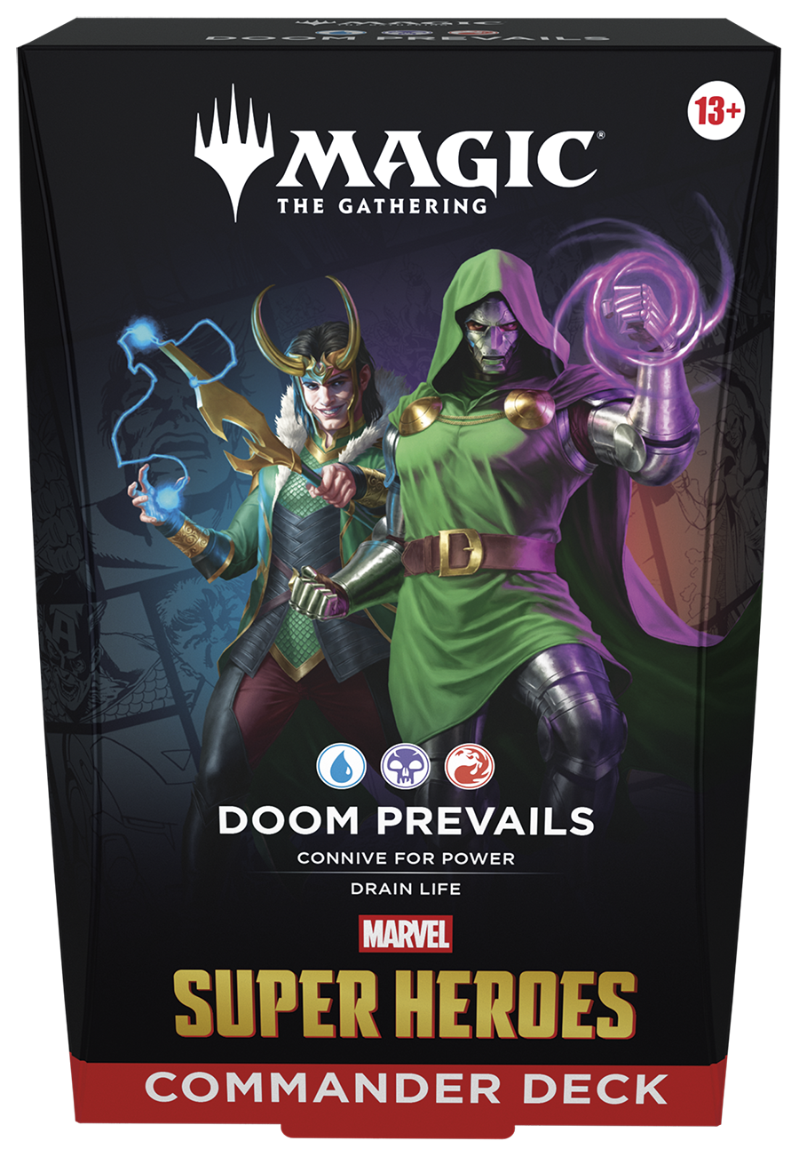 PREORDER: Marvel Super Heroes Commander Deck | The Upkeep Games