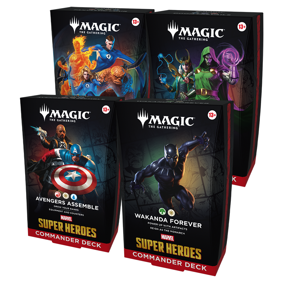 PREORDER: Marvel Super Heroes Commander Deck | The Upkeep Games